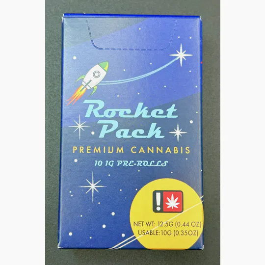 Hoodview Cannabis - Rocket Pack | St.Guru Pre Roll 1g - 10pk - 1