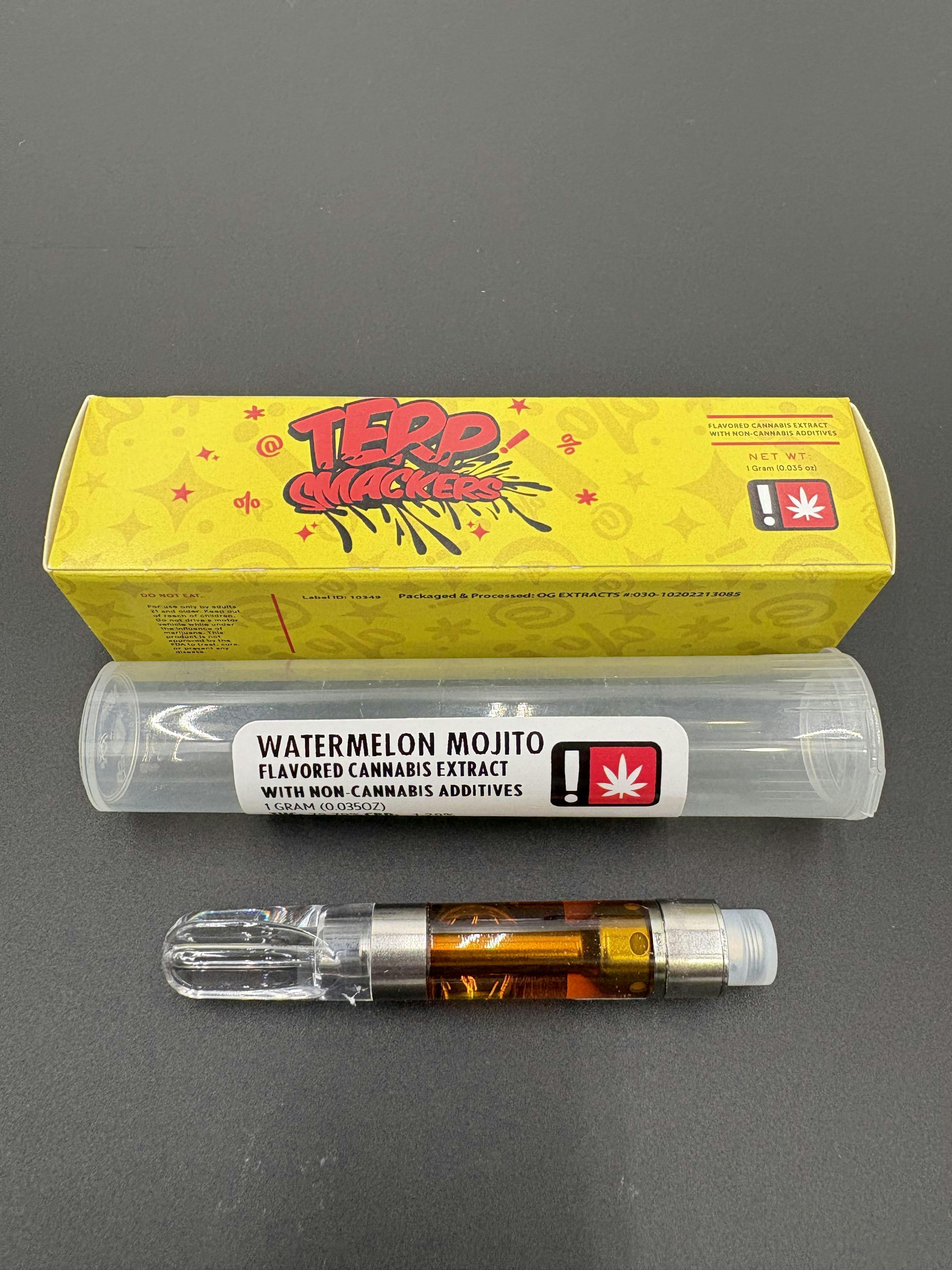 Hoodview Cannabis - Terp Smackers | Watermelon Mojito Cartridge 1g - 1