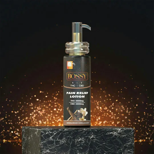 Bossy - Bossy | Sandalwood Vanilla Pain Relief 1:1 | Topicals Cream | 2000mg:2000mg - 1
