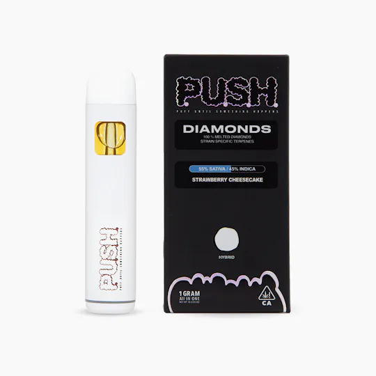 PUSH - Strawberry Cheesecake 1g Diamonds All In One - 1