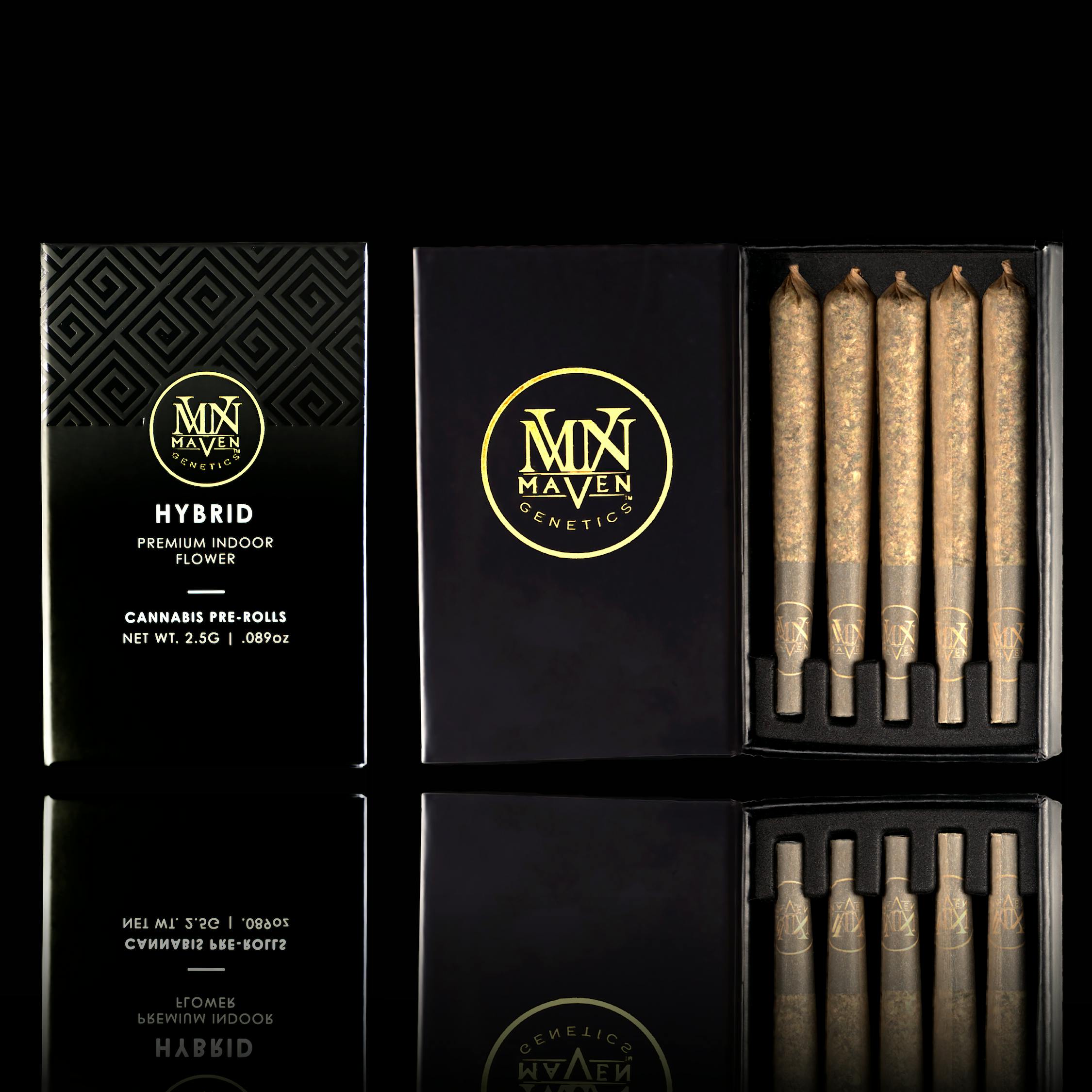 Maven Genetics - Parisian Kush Pre-Roll 5-Pack [2.5g] - 1
