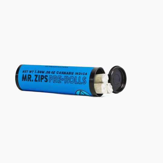 MR. ZIPS - MR. ZIPS | Gorilla Glue | Indica | Pre-Roll | 3-Pack 0.5g - 1