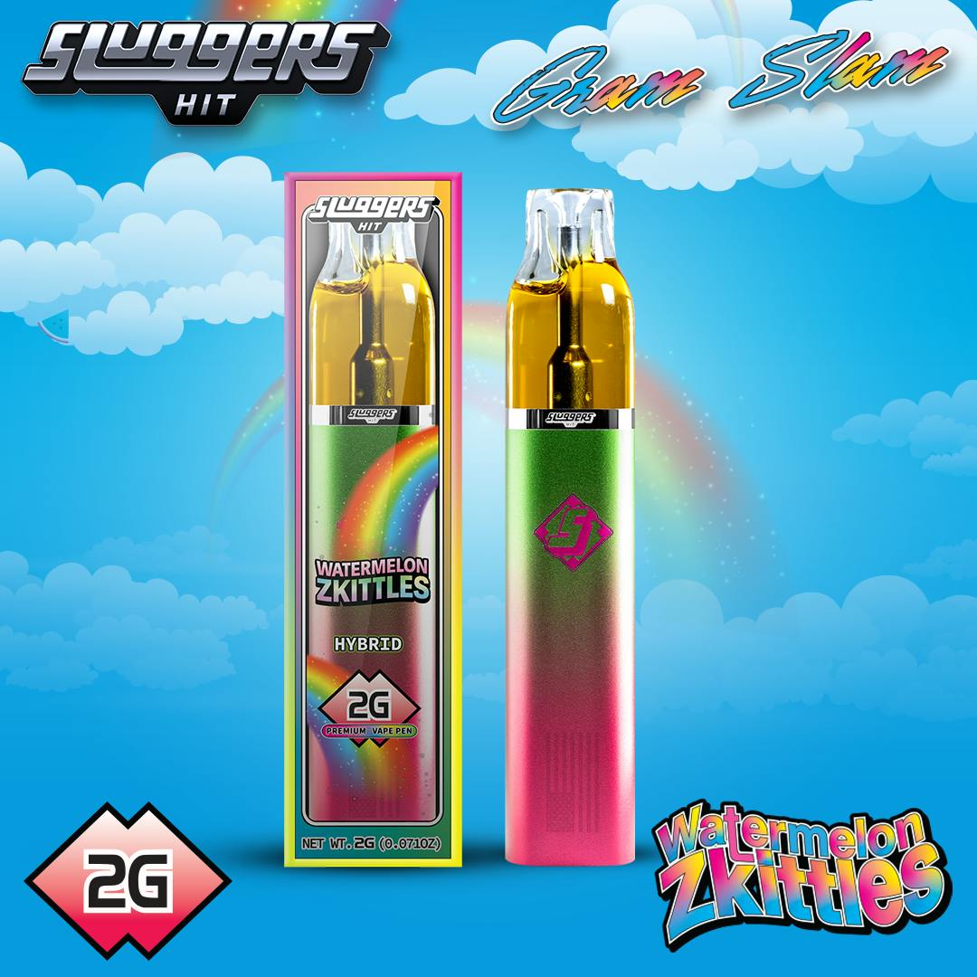 Sluggers Hit - Sluggers - Watermelon Zkittles AIO Vape - 2g - 1
