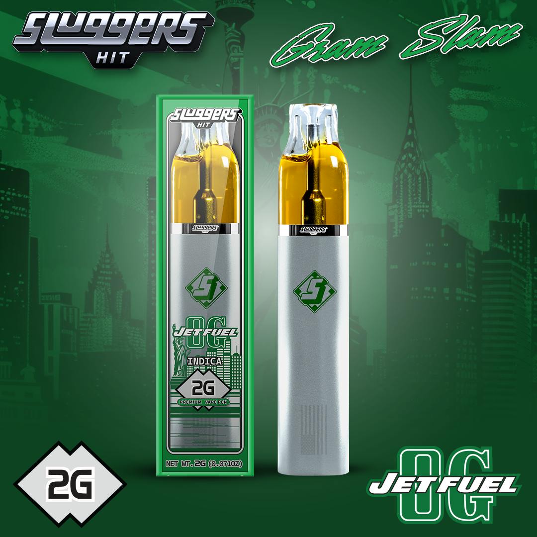 Sluggers Hit - Sluggers - Jet Fuel OG AIO Vape - 2g - 1