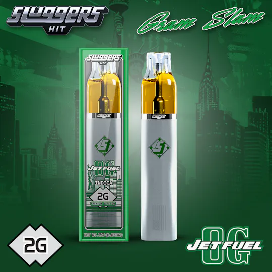 Sluggers Hit - Sluggers - Jet Fuel OG AIO Vape - 2g - 1