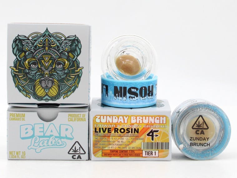 Bear Labs - BEAR Labs - Zunday Brunch - Rosin Tier 1 - 1