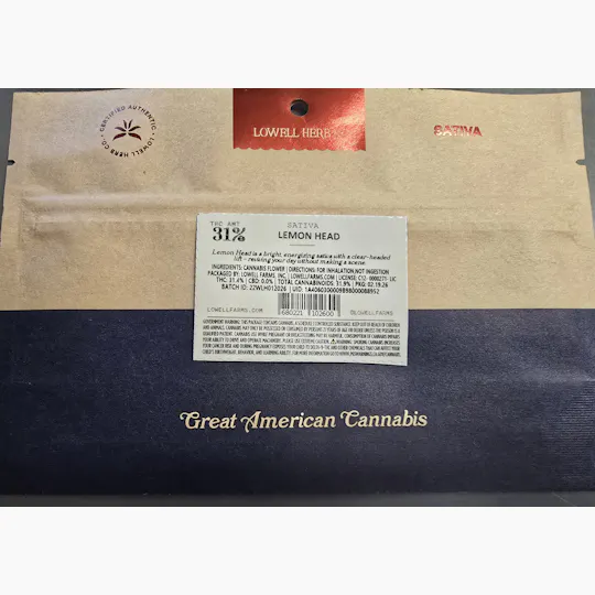Lowell Herb Co. - LOWELL LITTLES, Lemon Head 14g Sativa - 1