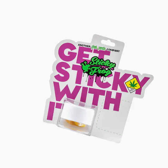 Sticky Frog Extracts - Sticky Frog | Raspberry Burger | Live Resin Sugar | 1g - 1