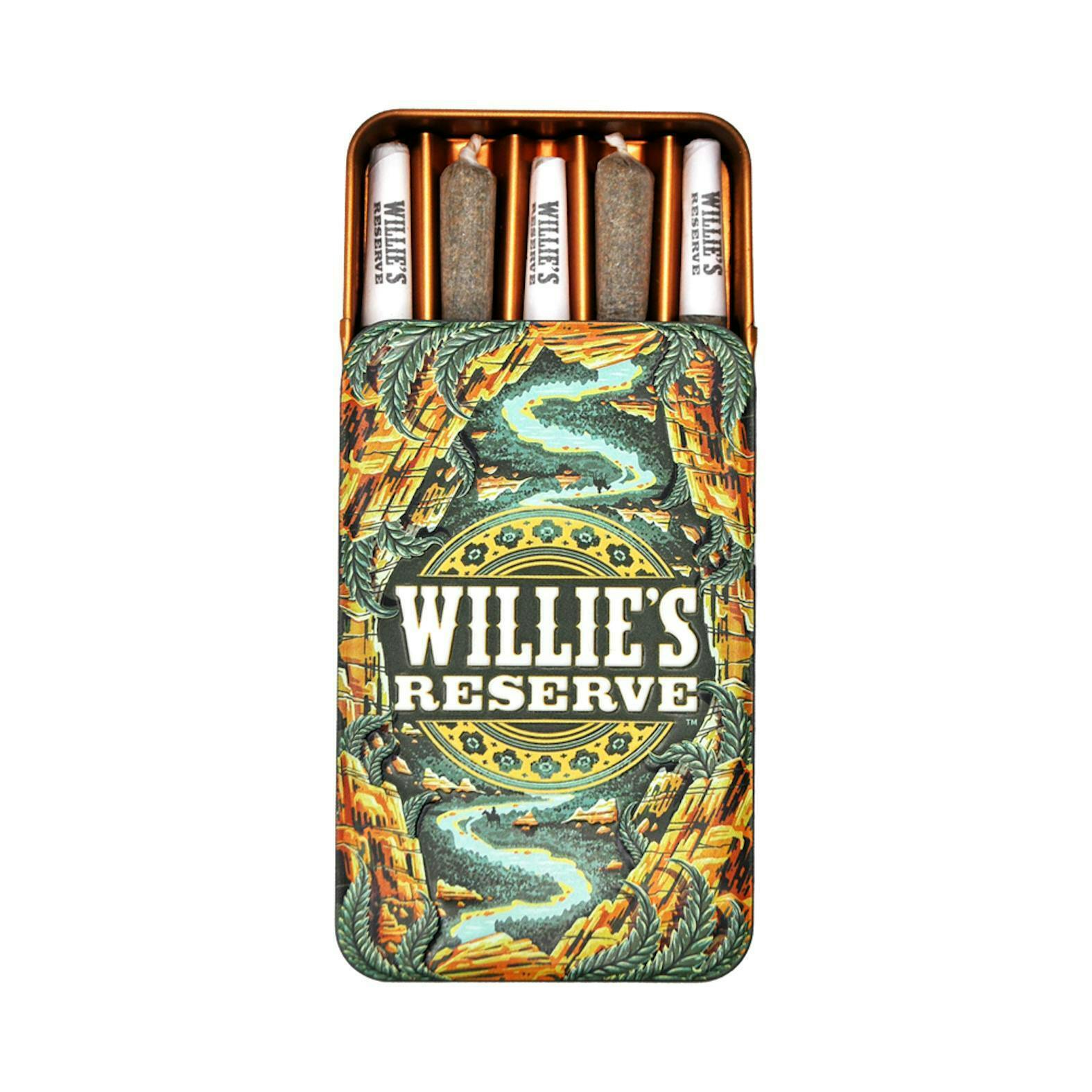 Willie's Reserve - Gum Gum – High Five – Mini Pre Roll – 2.5g – 5pk - 1
