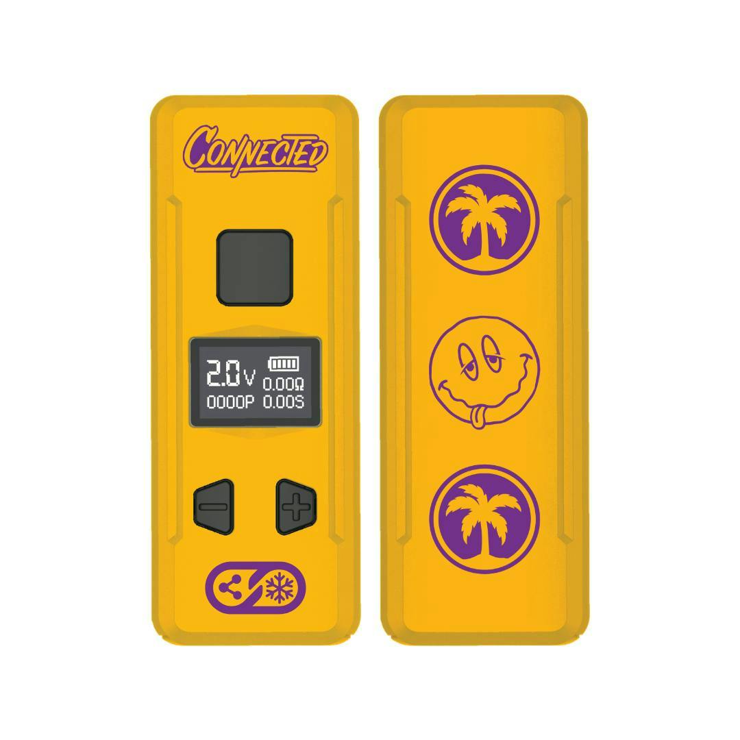 Connected Cannabis Co. - Connected Kodo Pro Battery - Yellow/Purple - 1