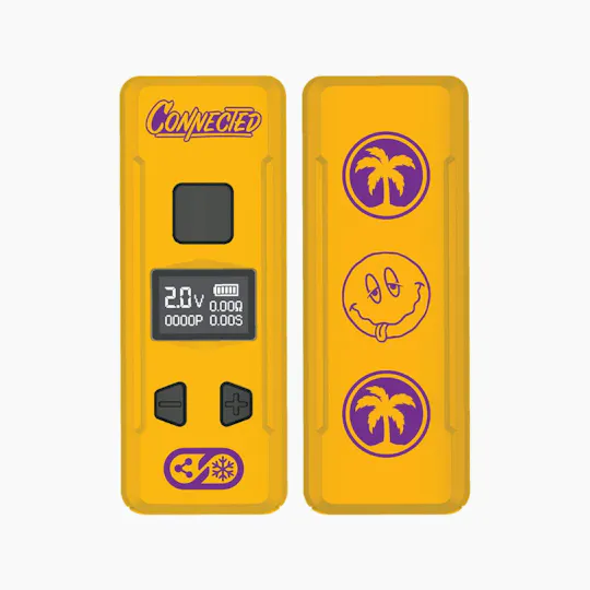 Connected Cannabis Co. - Connected Kodo Pro Battery - Yellow/Purple - 1