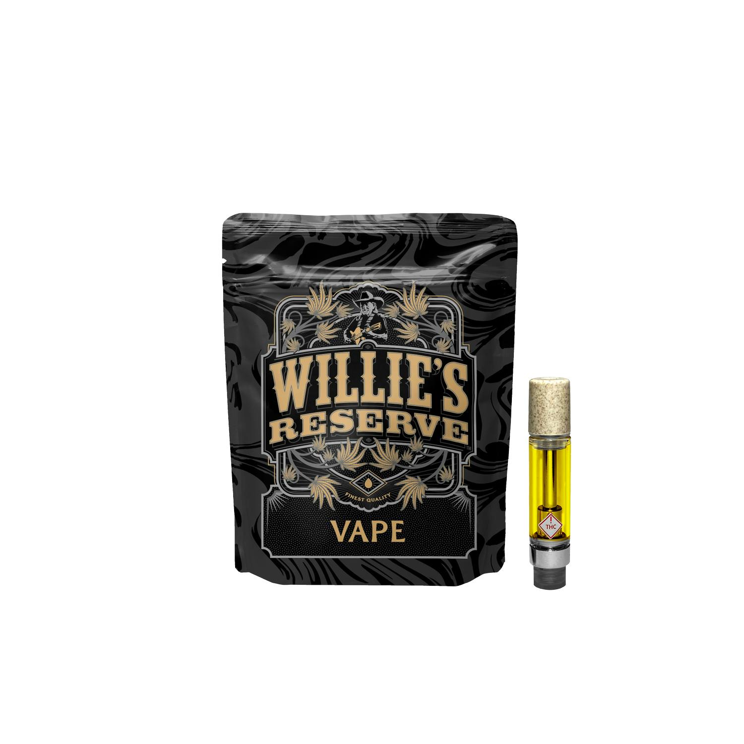 Willie's Reserve - Red Headed Stranger – Cured Resin – Vape Cart – 1g - 1