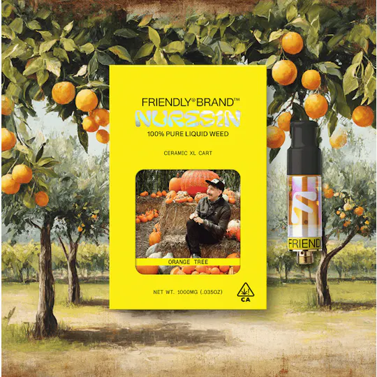 Friendly Brand - Friendly Brand | Orange Tree | Live Nuresin Cartridge | 1g - 1