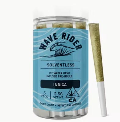 Wave Rider - Wave Rider | Blueberry Pancakes | Hash Infused Minis | 0.5g each | 5pk - 1