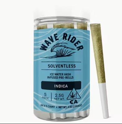 Wave Rider - Blueberry Pancakes | Hash Infused Minis | 0.5g each | 5pk - 1
