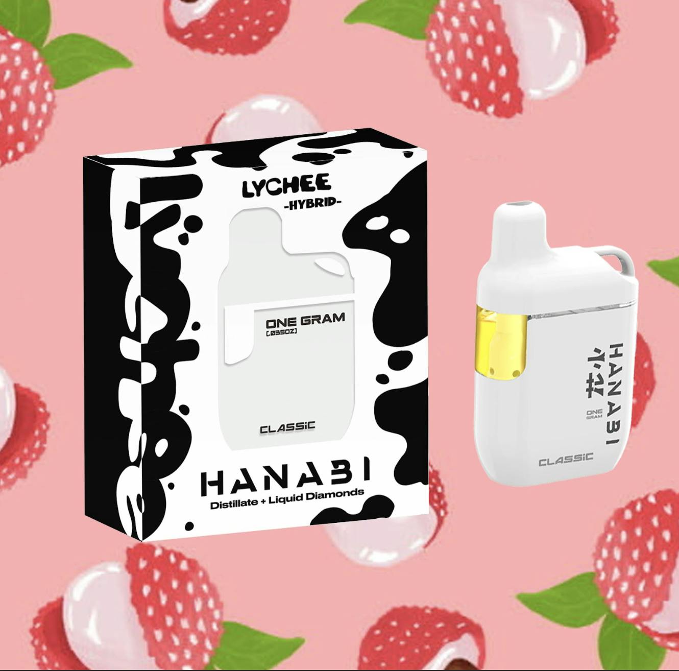 Hanabi - Hanabi | Lychee | Classic Disposable | 1g - 1