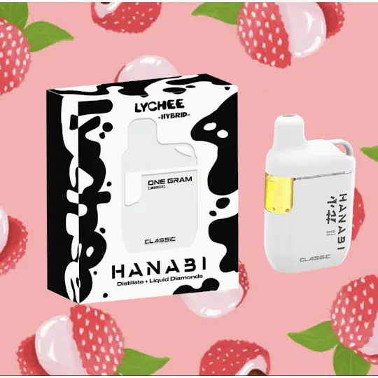 Hanabi - Hanabi | Lychee | Classic Disposable | 1g - 1