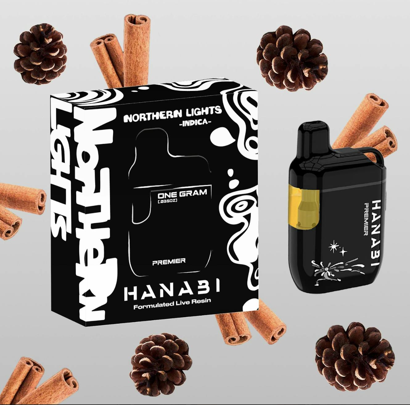 Hanabi - Hanabi | Northern Lights | Premier Disposable | 1g - 1