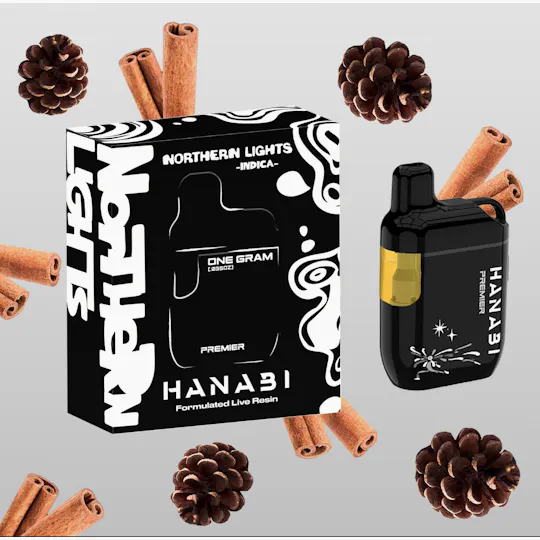 Hanabi - Hanabi | Northern Lights | Premier Disposable | 1g - 1
