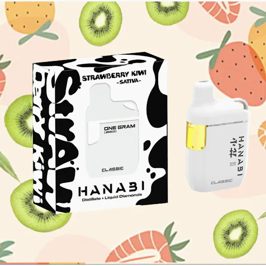 Hanabi - Hanabi | Strawberry Kiwi | Classic Disposable | 1g - 1