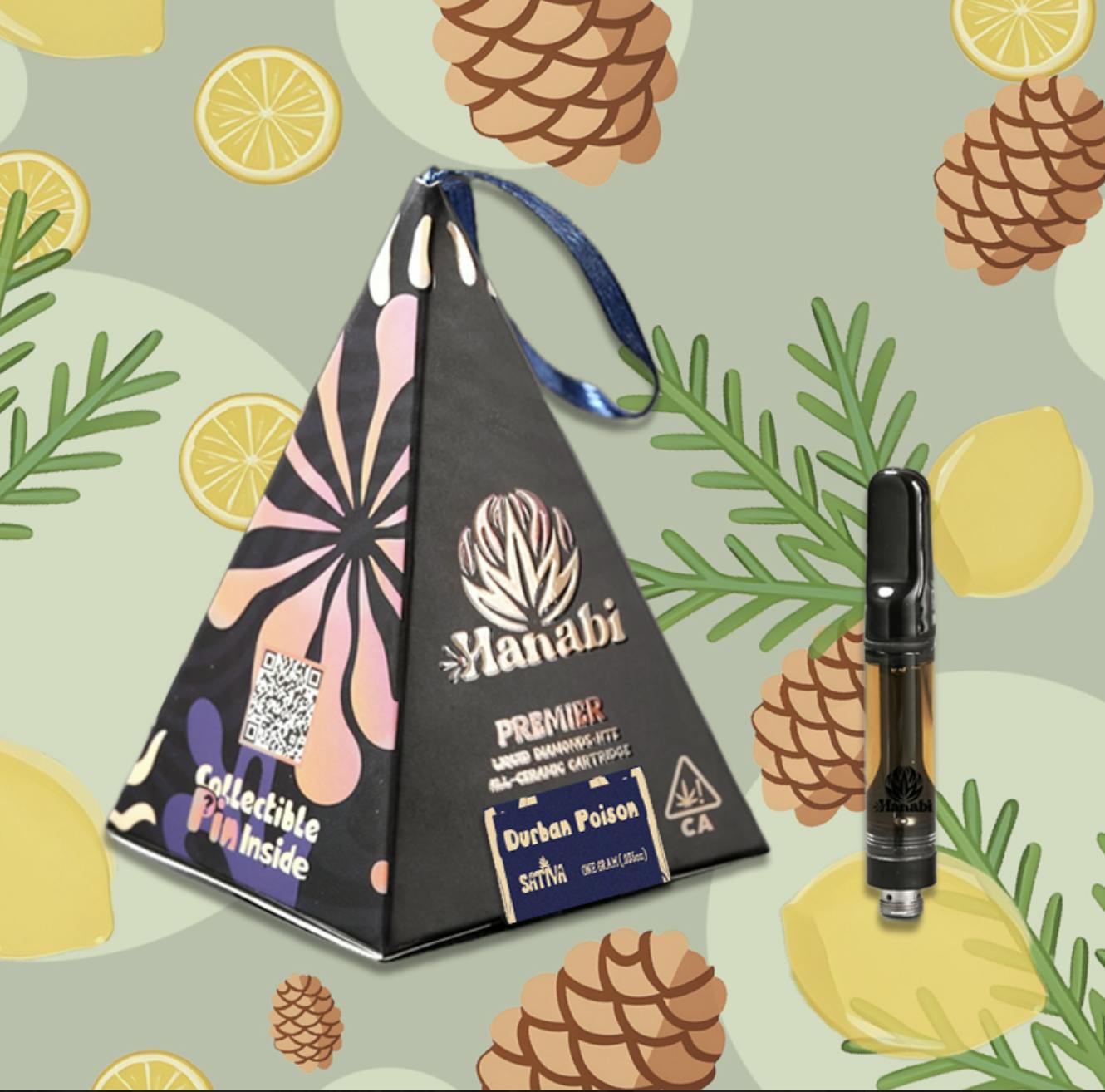 Hanabi - Hanabi | Durban Poison | Premier Cartridge | 1g - 1