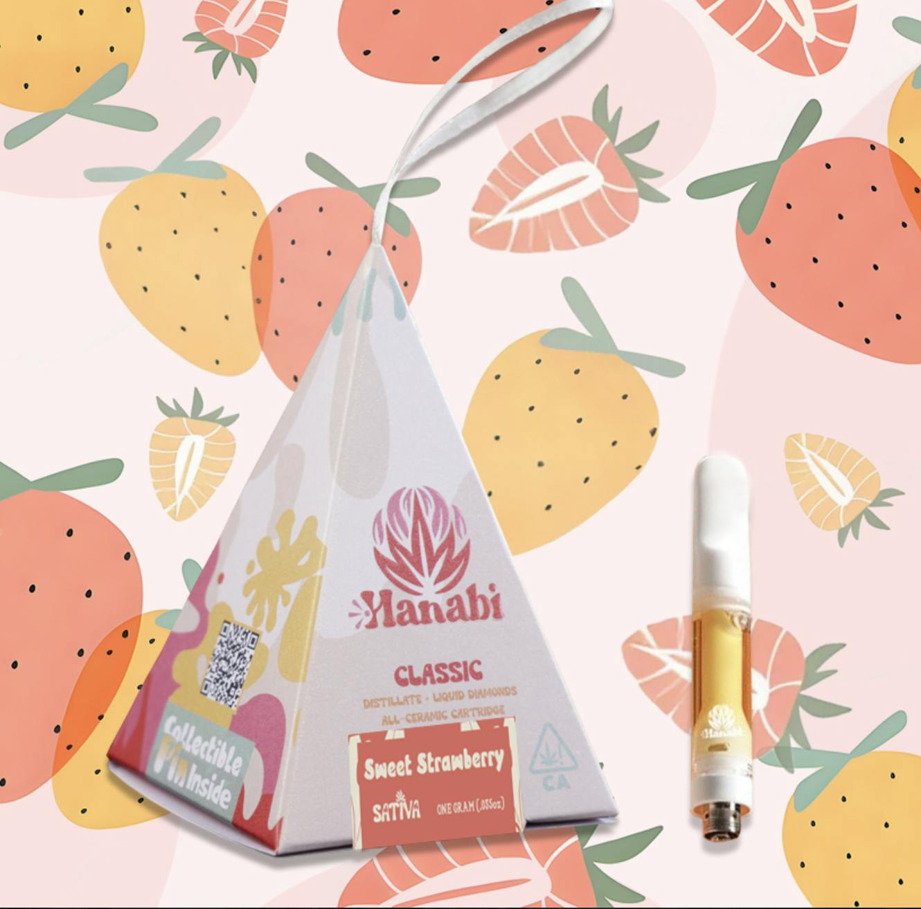 Hanabi - Hanabi | Sweet Strawberry | Classic Cartridge | 1g - 1