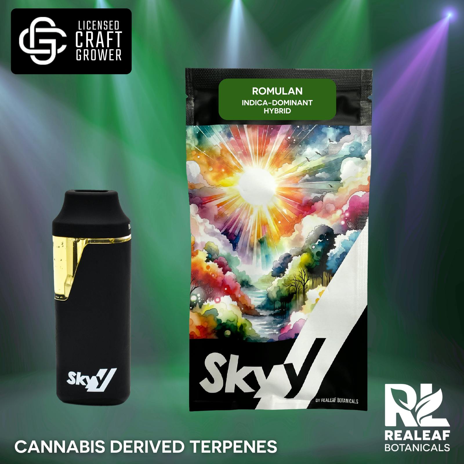 Realeaf Botanicals - Romulan Disposable Vape Pen 2g - 1