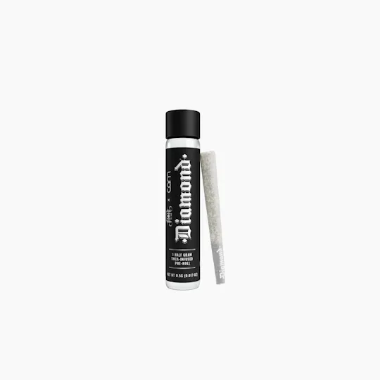 Heavy Hitters - Lemon Haze OG Diamond Preroll SINGLE - .5g - 1