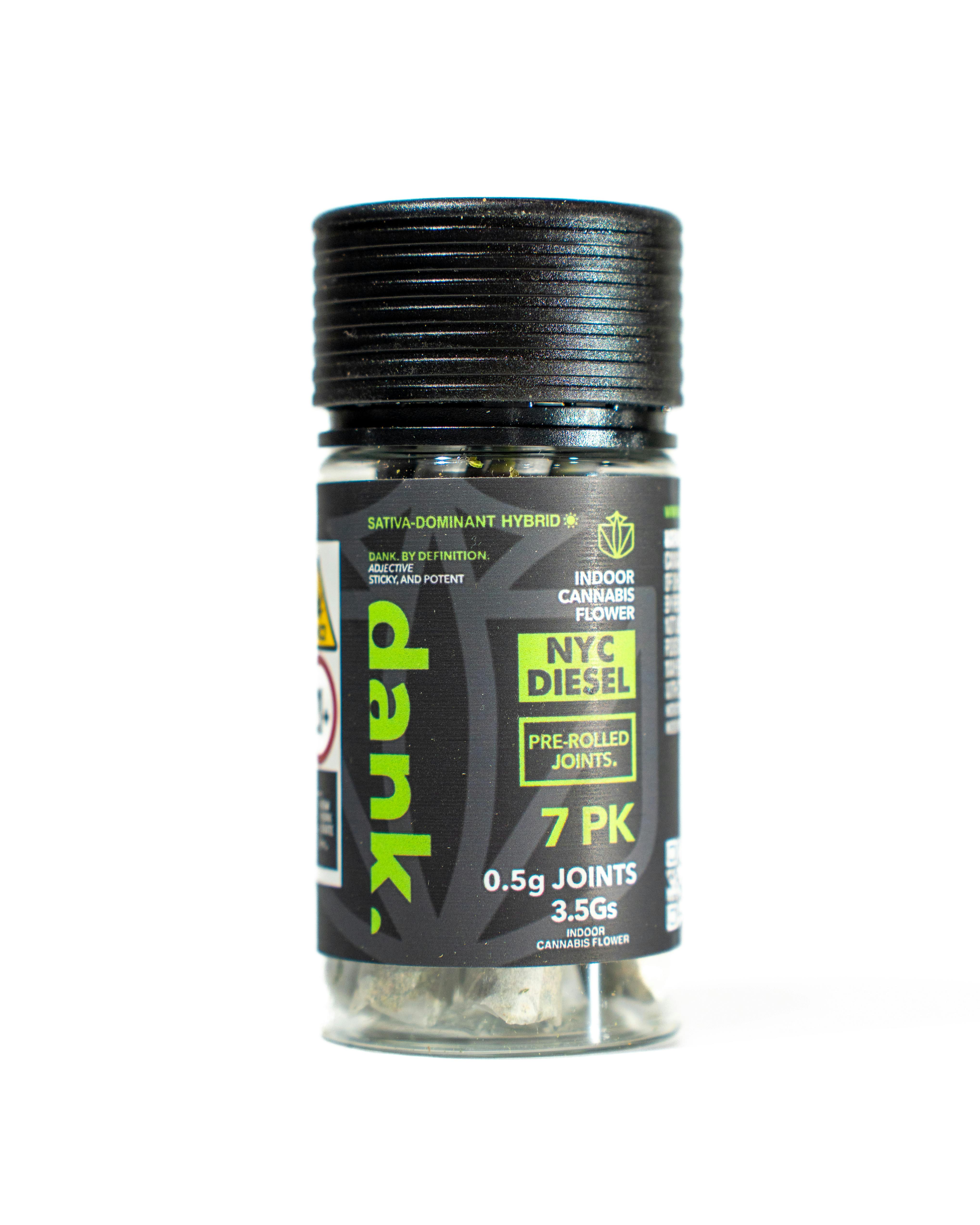 Dank By Definition - NYC DIESEL (7 PACK PRE-ROLL) - 1
