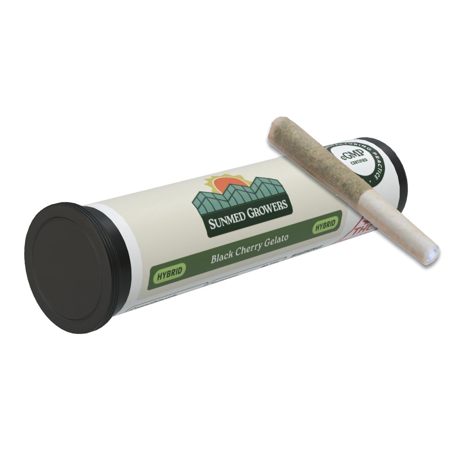 SunMed Growers - Black Cherry Gelato Pre Roll 1.0g - 1