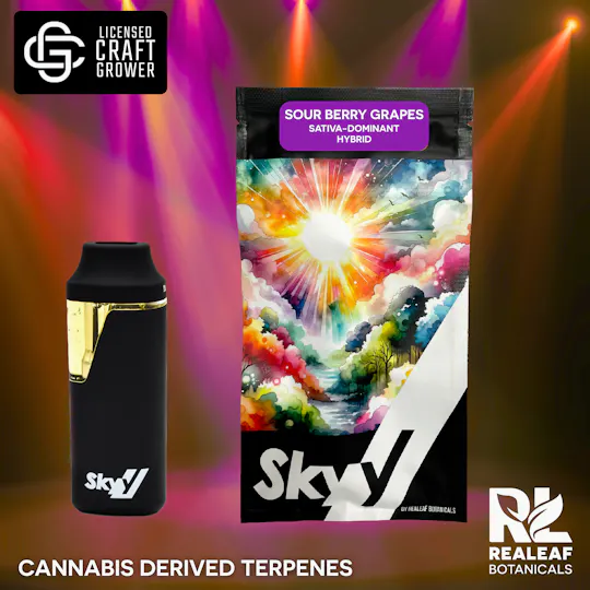 Realeaf Botanicals - Sour Berry Grapes Disposable Pen 2g - 1