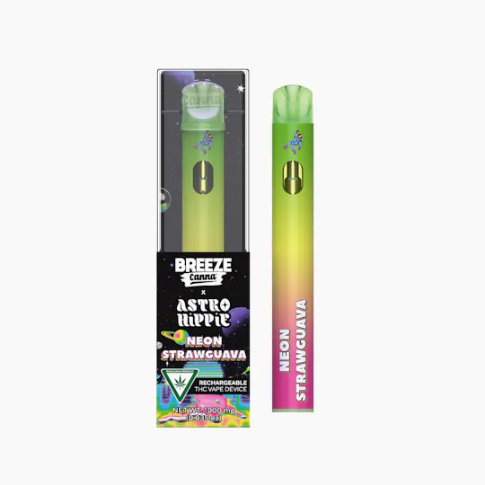 Astro Hippie - Astro Hippie | Neon Strawguava - Disposable Vape - 1g - 1