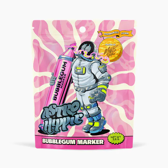 Astro Hippie - Astro Hippie | Bubblegum Marker - Flower - 3.5g - 1