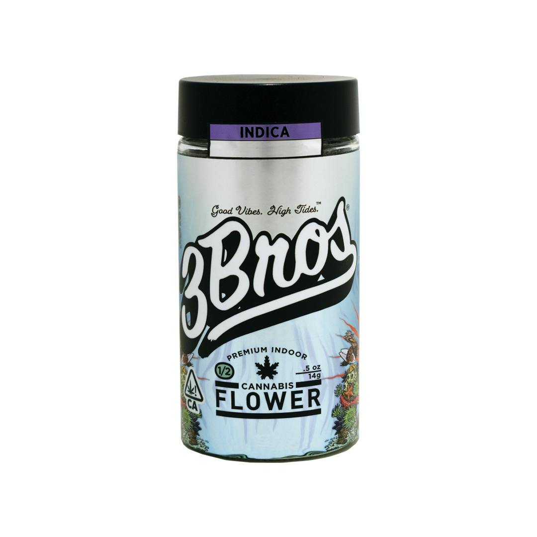 3 Bros Grow - 3 Bros | Indoor Flower | 14g | Mochi | Indica - 1