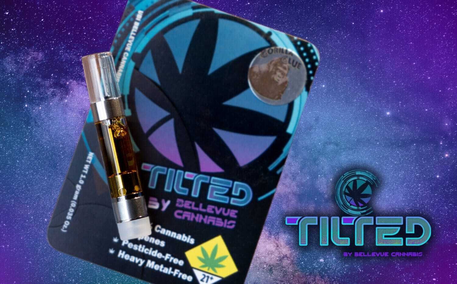 Tilted by Bellevue Cannabis Co - Gorilla Glue – Live Resin Vape Cart – 1g - 1