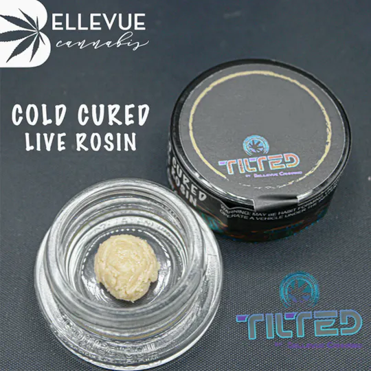 Tilted by Bellevue Cannabis Co - Gorilla Glue – Cold Cured Live Rosin – 1g - 1