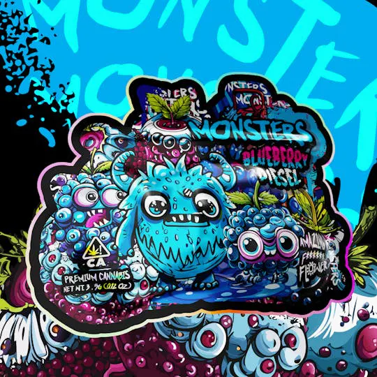 Monsters - Monsters - Blueberry Diesel 10g Flower - 1