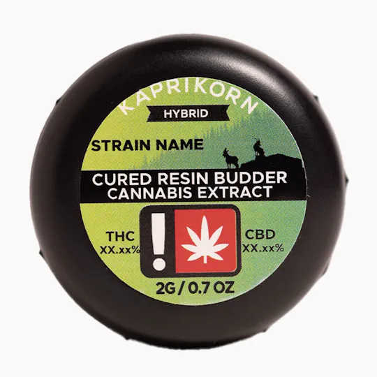 Kaprikorn - Kaprikorn | 8 Inch Bagel | Cured Resin Budder | 2g - 1