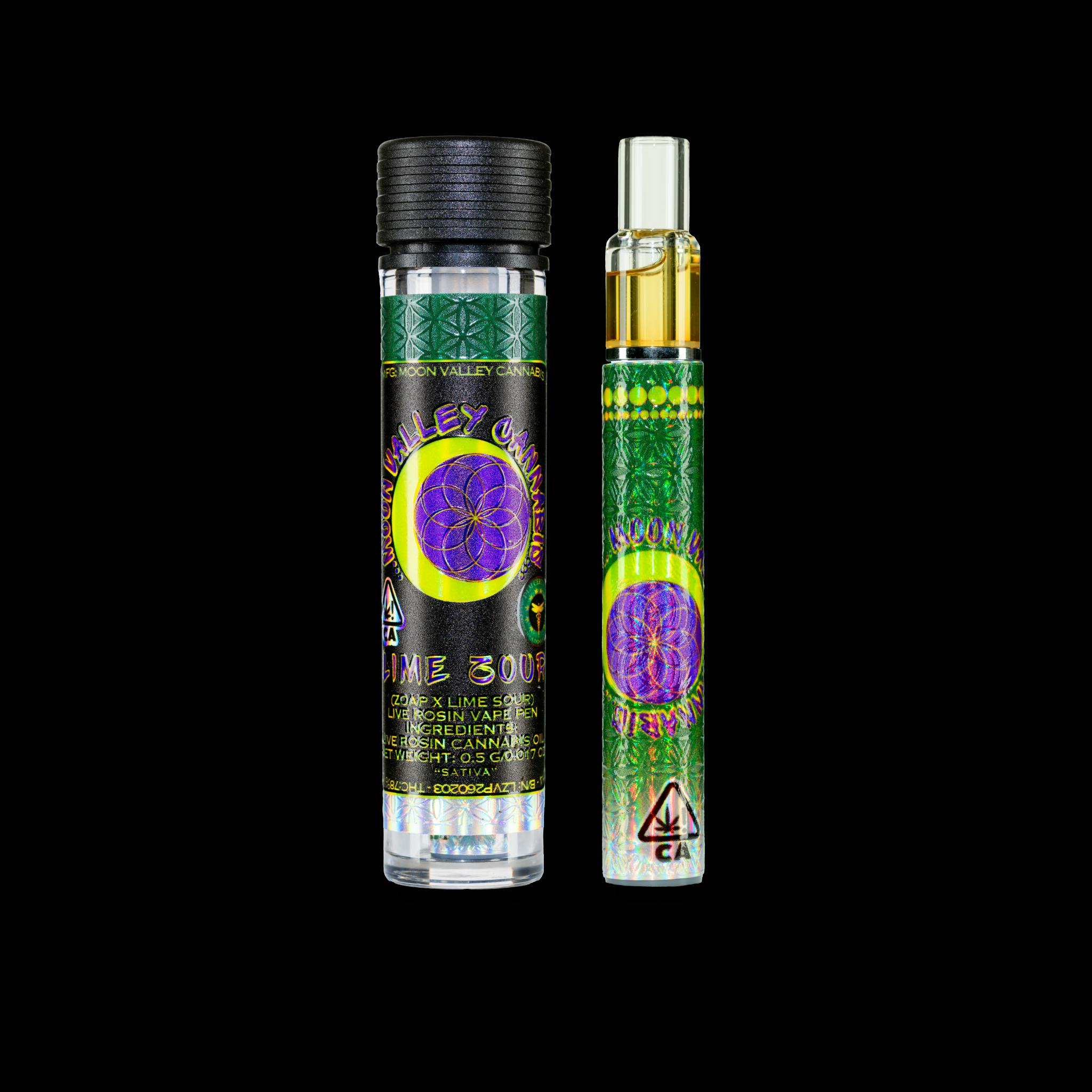 Moon Valley Cannabis - LIME ZOUR .5G ROSIN AIO - 1