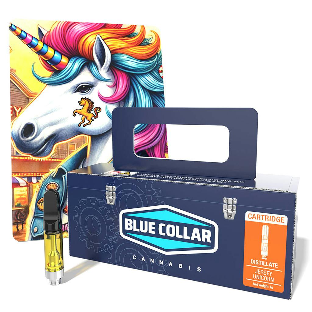 Blue Collar Cannabis - Blue Collar | Jersey Unicorn Cartridge 1g - 1
