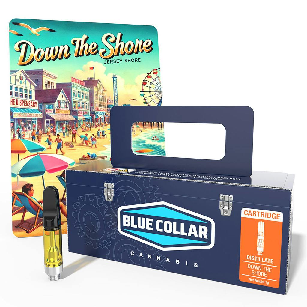 Blue Collar Cannabis - Blue Collar | Down the Shore Cartridge 1g - 1