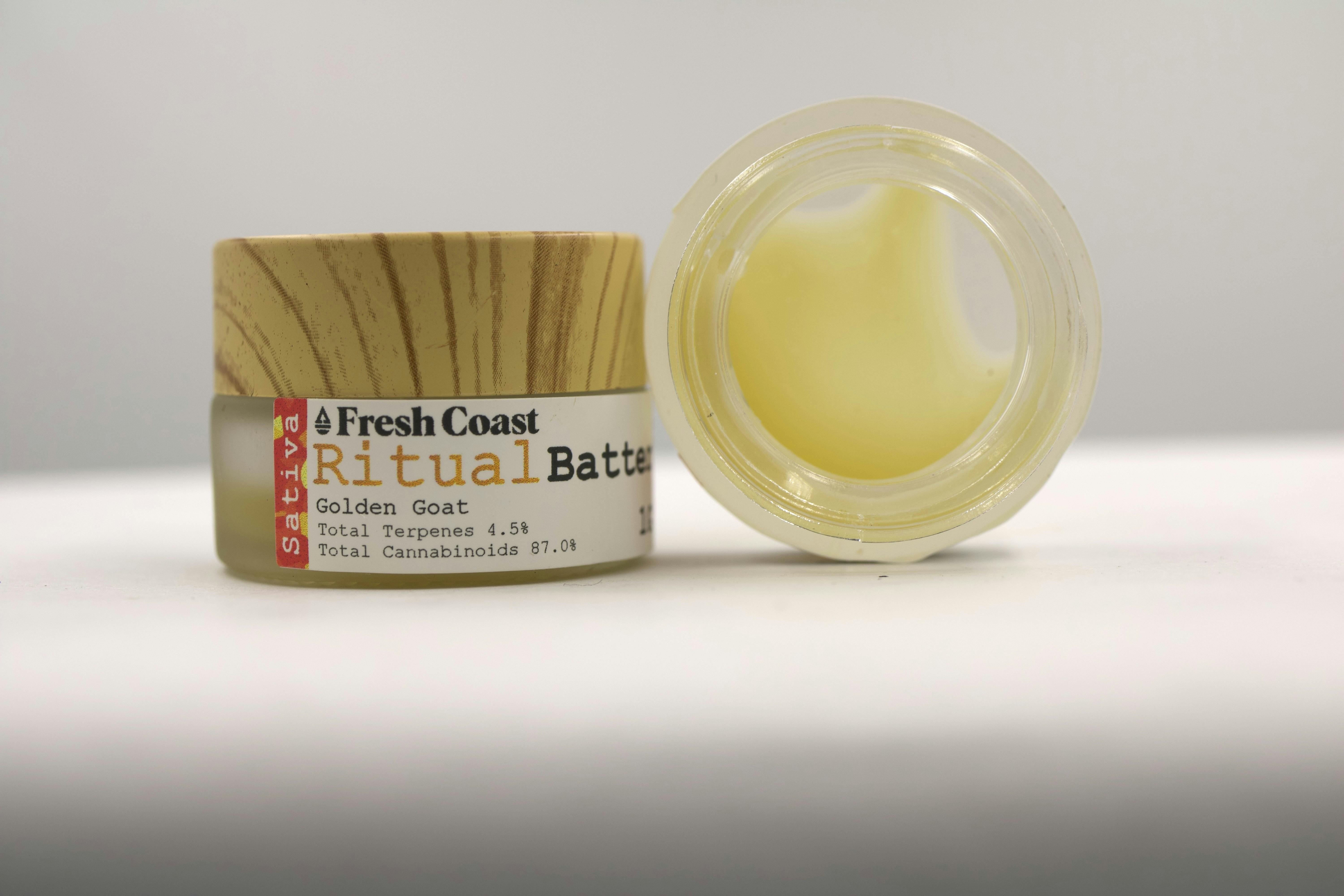 Fresh Coast - Golden Goat | THC 75.7% | Ritual Batter | Sativa | 1G - 1