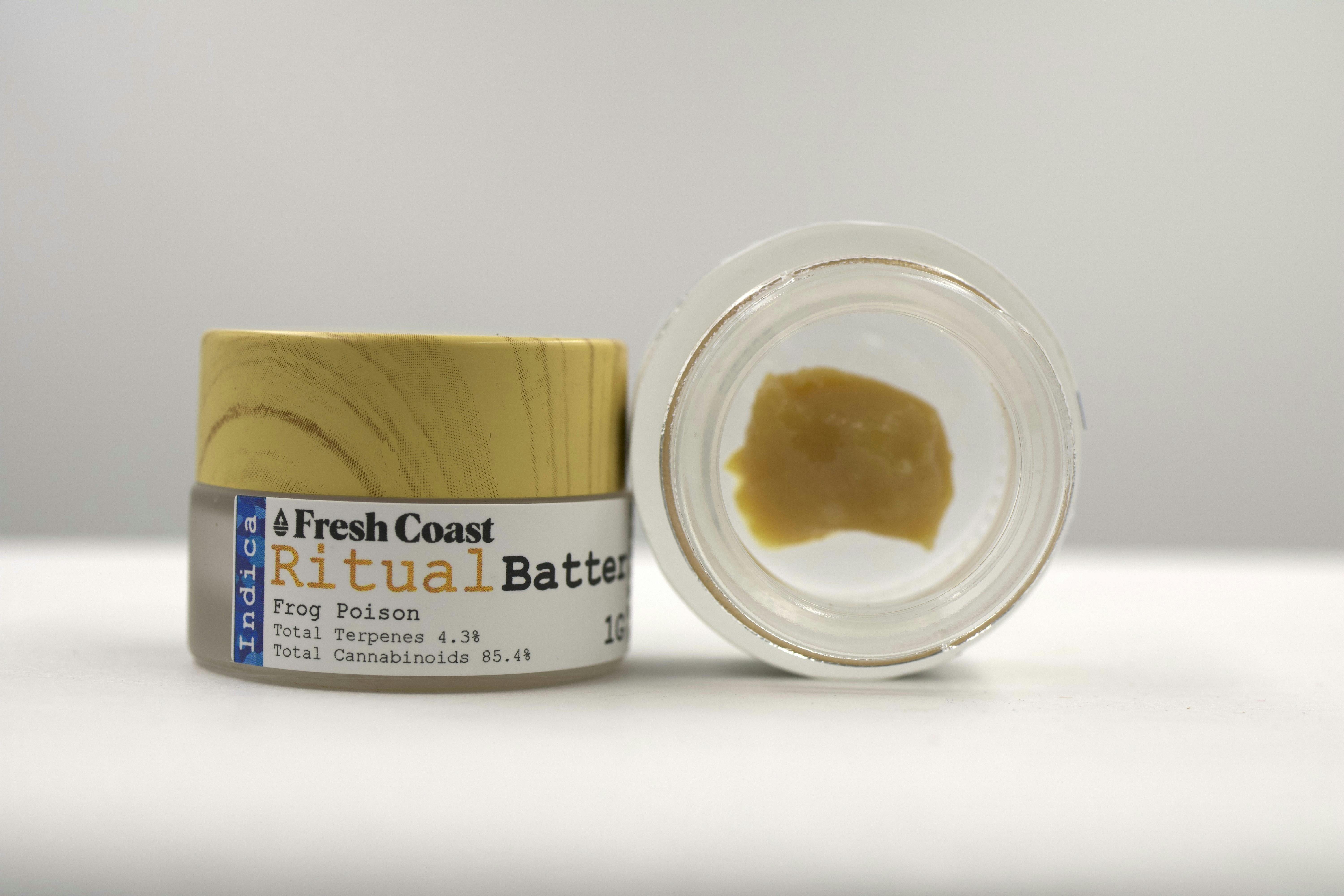 Fresh Coast - Frog Poison | THC 75.1% | Ritual Batter | Indica | 1G - 1