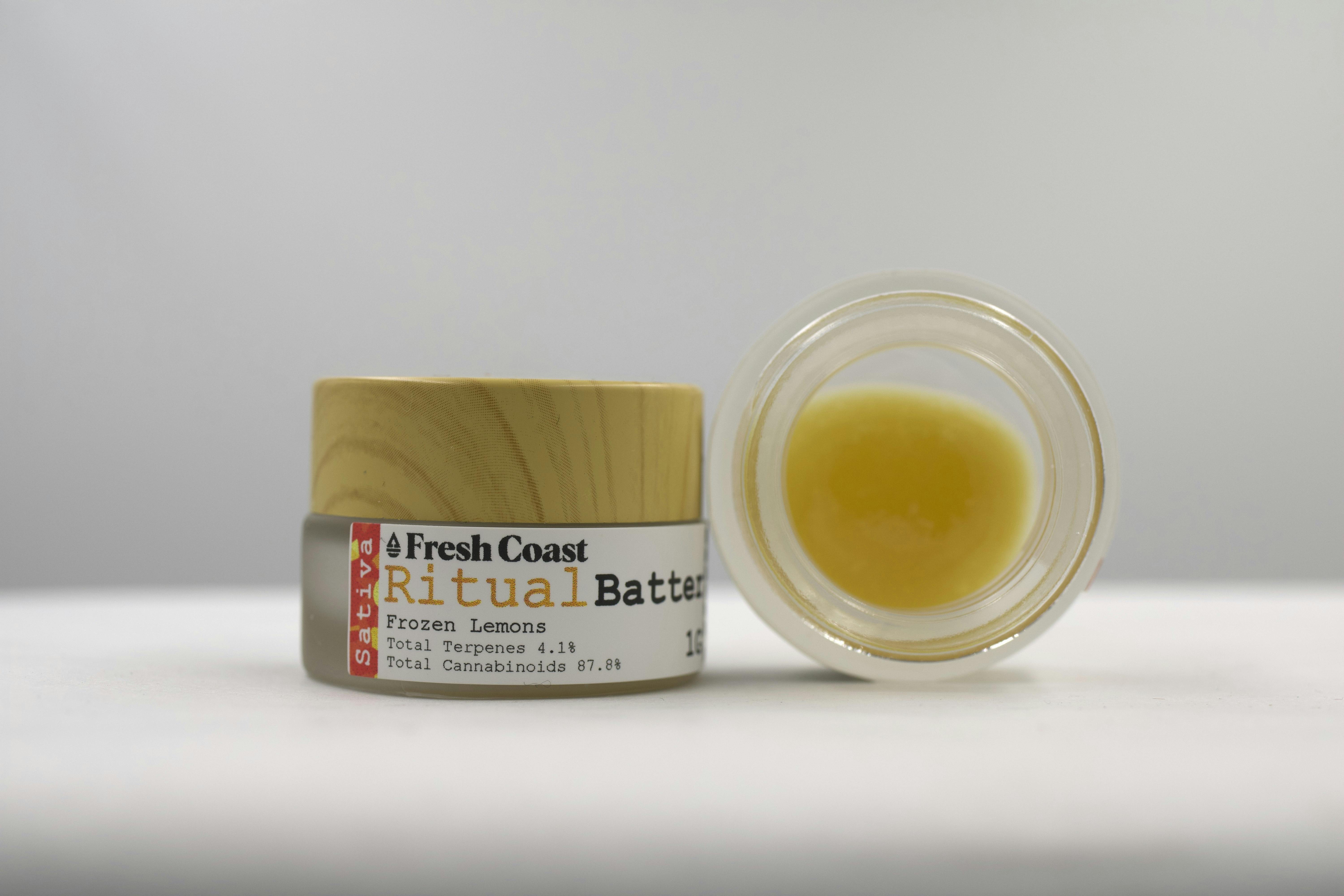 Fresh Coast - Frozen Lemons | THC 77.4% | Ritual Batter | Sativa | 1G - 1