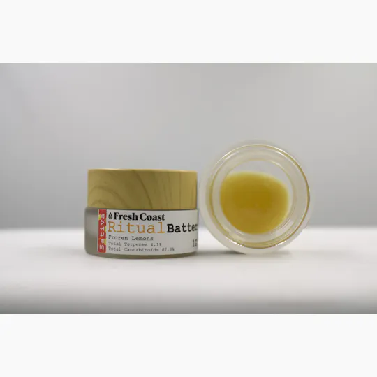 Fresh Coast - Frozen Lemons | THC 77.4% | Ritual Batter | Sativa | 1G - 1