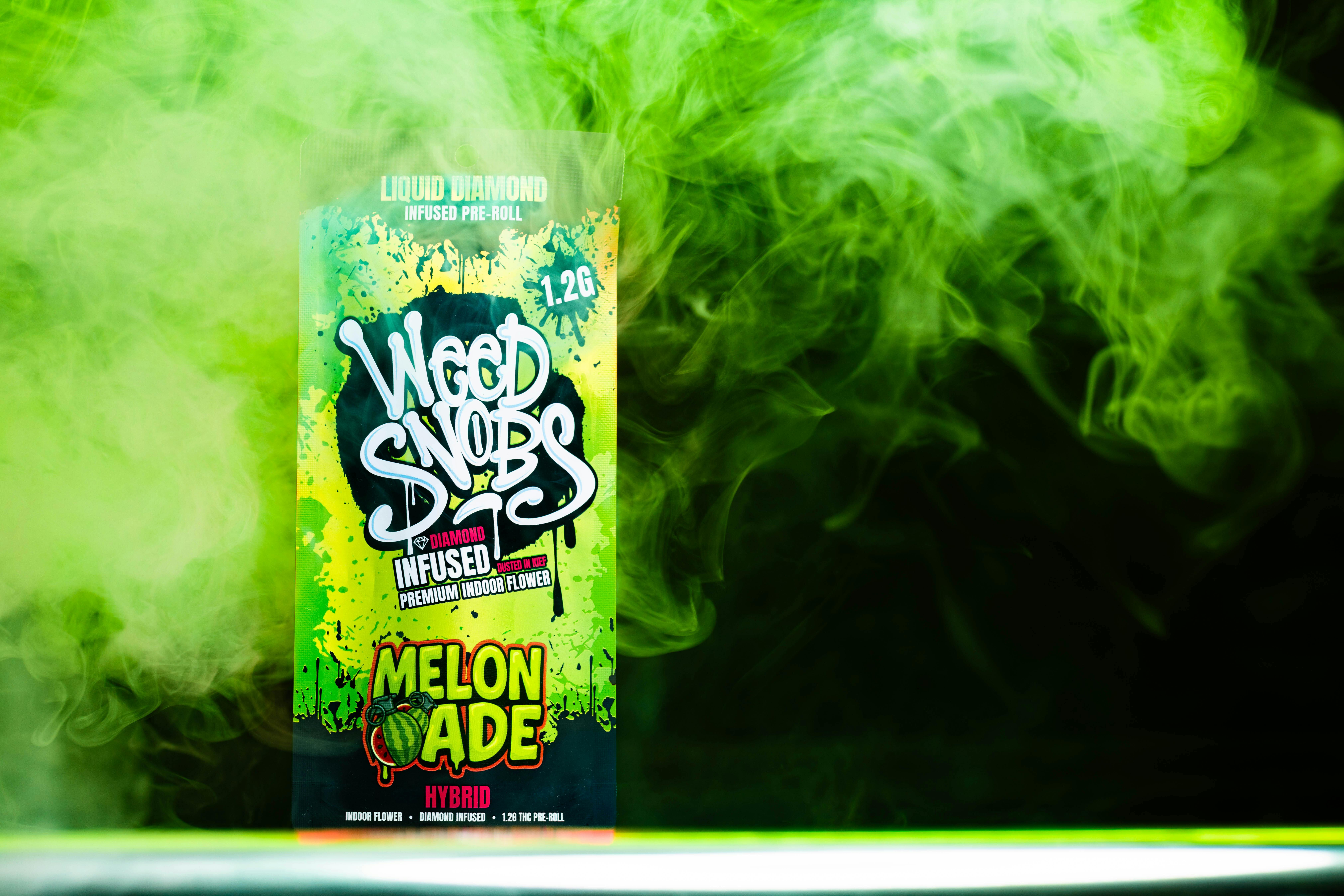 Weed Snobs - Melonade Liquid Diamond Infused Preroll 1.2g - 1