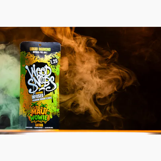 Weed Snobs - Maui Wowie Liquid Diamond Infused Preroll 1.2g - 1