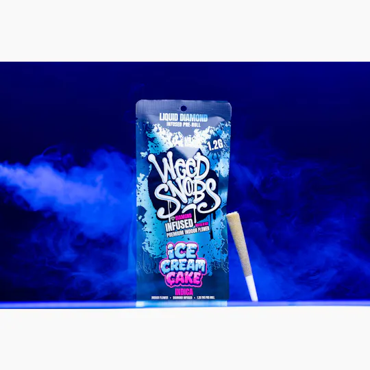 Weed Snobs - Ice Cream Cake Liquid Diamond Infused Preroll 1.2g - 1