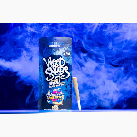 Weed Snobs - Blueberry Cheesecake Liquid Diamond Infused Preroll 1.2g - 1