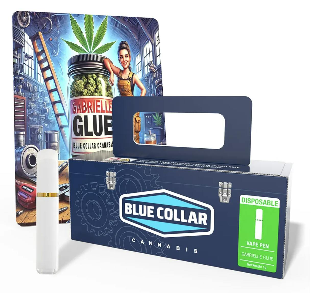 Blue Collar Cannabis - Blue Collar | Gabrielle Glue AIO 2g - 1